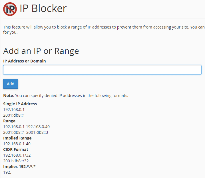 Best Ip Address Blocker , Comment bloquer une adresse IP (outil IP Deny ...