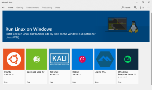 Microsoft App Store Run Linux On Windows